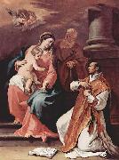 Sebastiano Ricci Heilige Familie und der Hl. Ignatius von Loyola Germany oil painting artist